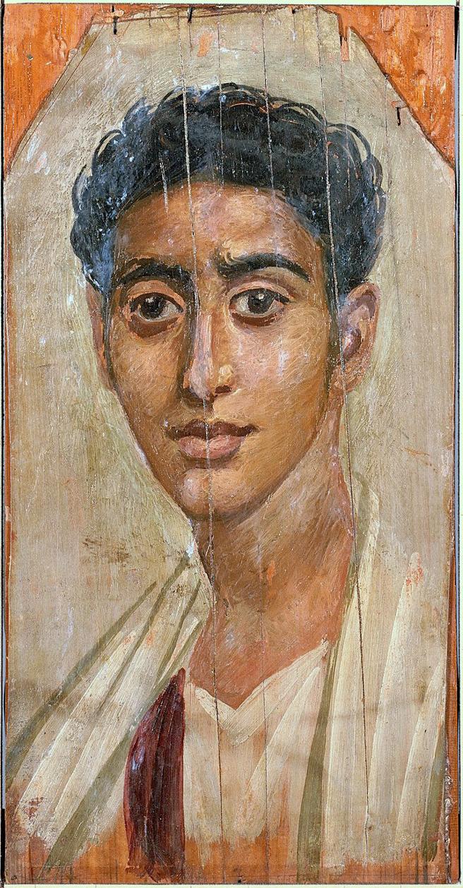 Retratos de El Fayum Las fotos del antiguo Egipto