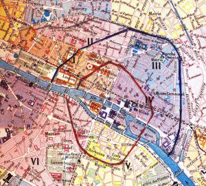 Murallas y Boulevards en París Murallas y Boulevards en París