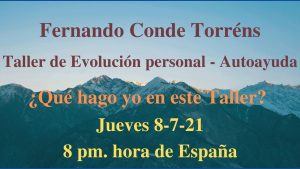 Taller abierto de Evolución y Autoayuda número 1 Taller abierto de Evolución y Autoayuda número 1
