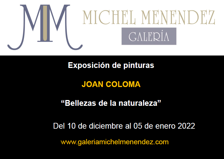 Exposición de cuadros de Joan Coloma en Pamplona