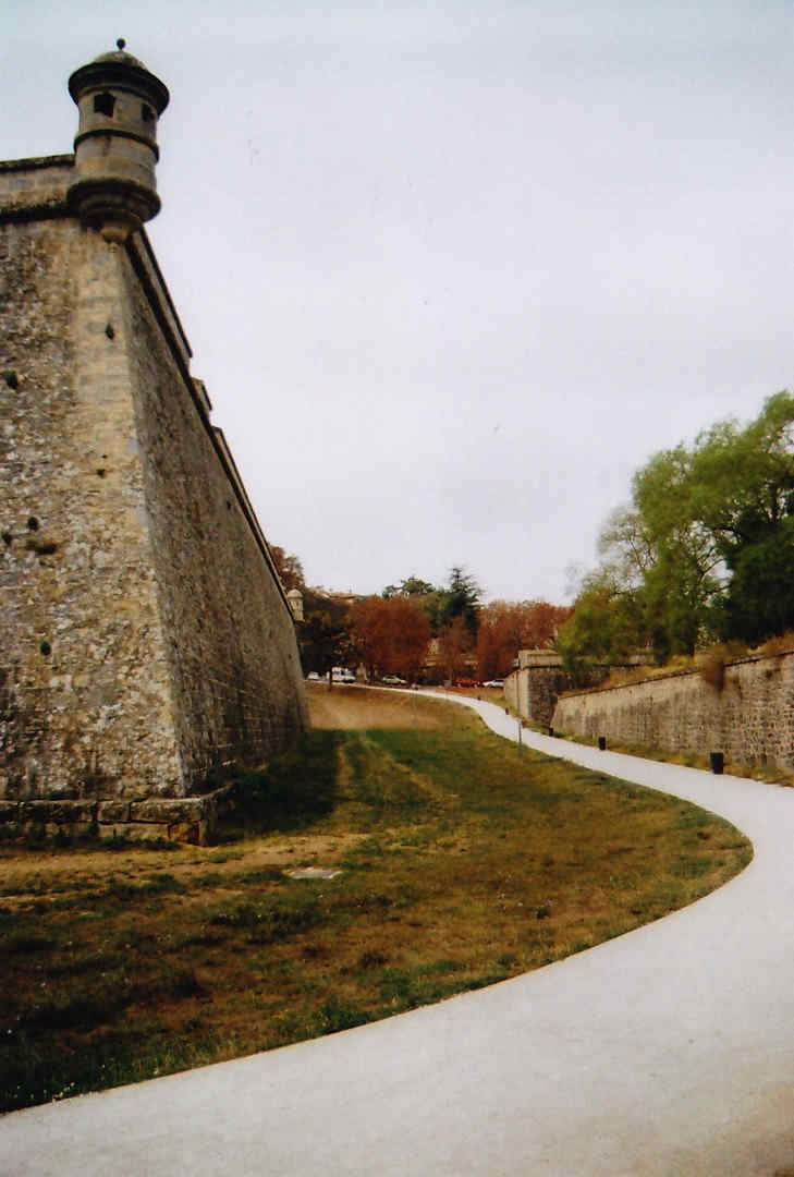 Paseo por las murallas de Pamplona El Portal de Francia