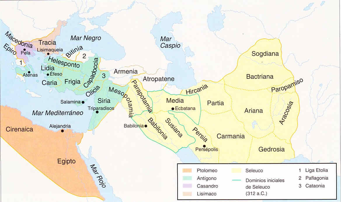 El Imperio Seleúcida 6 bajo Seleúco II Kalínico 2