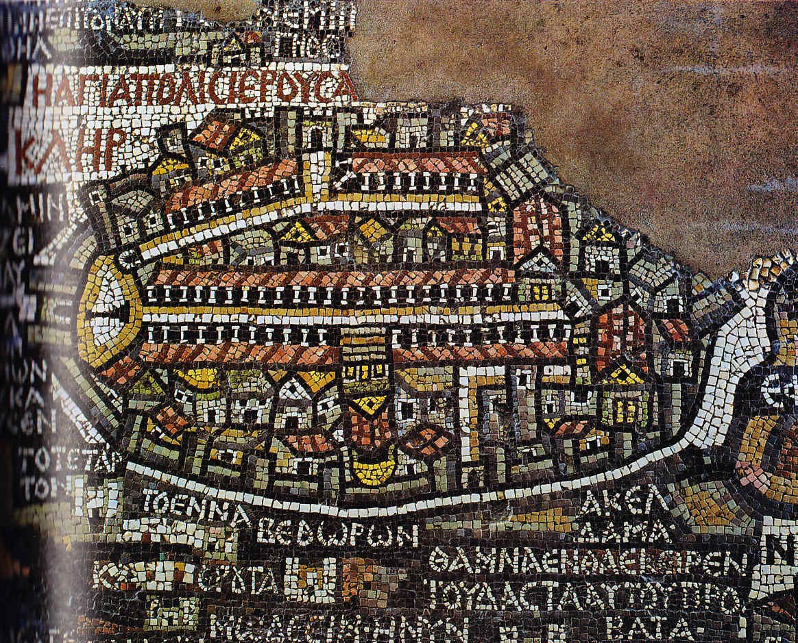 Jerusalem mapas Mundo helenístico 51