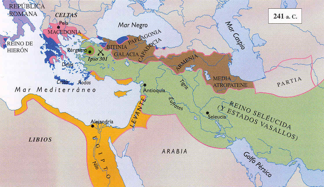 Cuarta Guerra en el Mediterraneo de los Diádocos 11