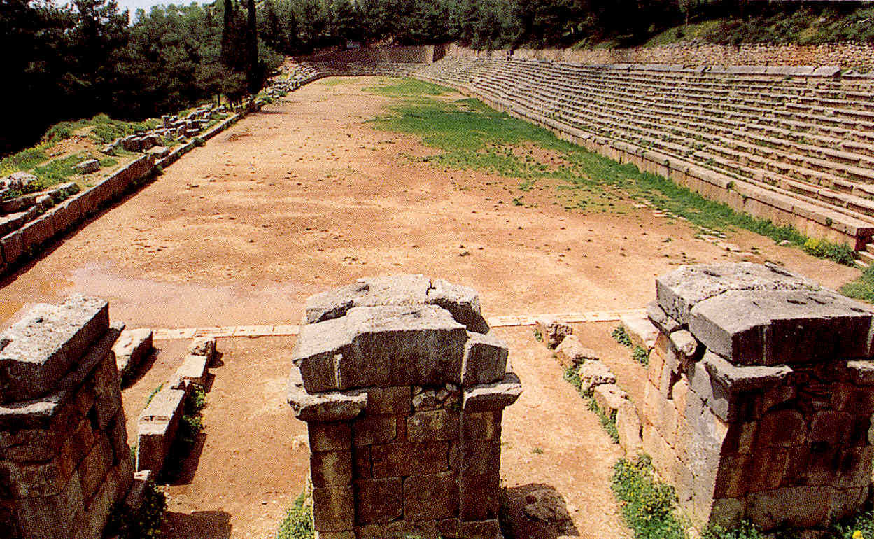 Los Juegos Píticos en Delfos