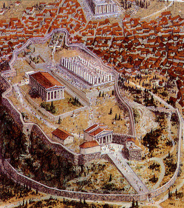 El primer saqueo de Atenas