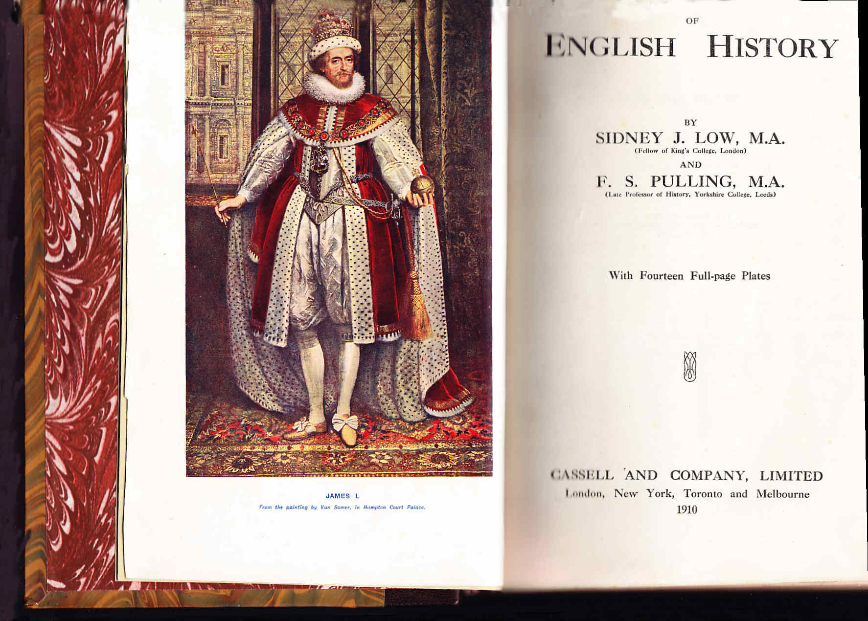 Restauración de libro antiguo y Diccionario inglés