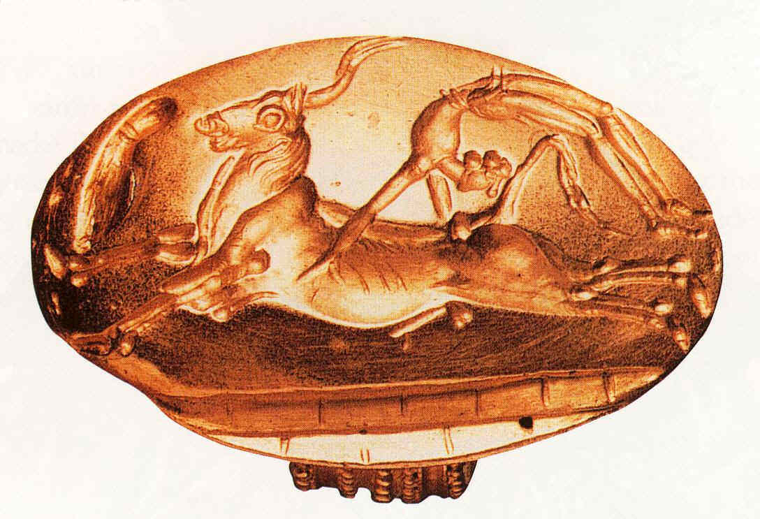 Toros y ritones Civilización minoica en Grecia clásica 6