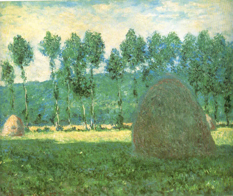 La Pintura 67 Monet y las series Cabeza del movimiento