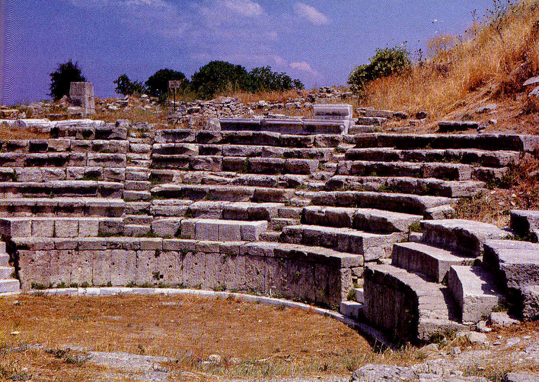 El Teatro romano de Troya