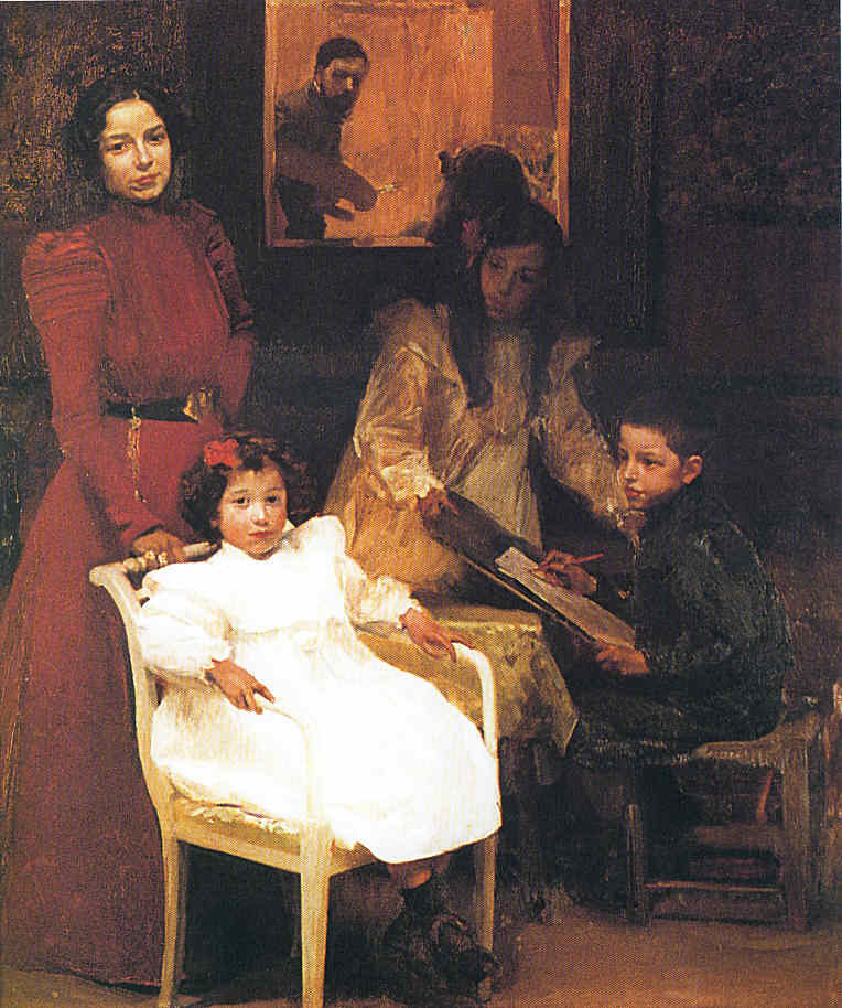 Joaquín Sorolla hasta 1903 Retratos y encargos La Pintura 96
