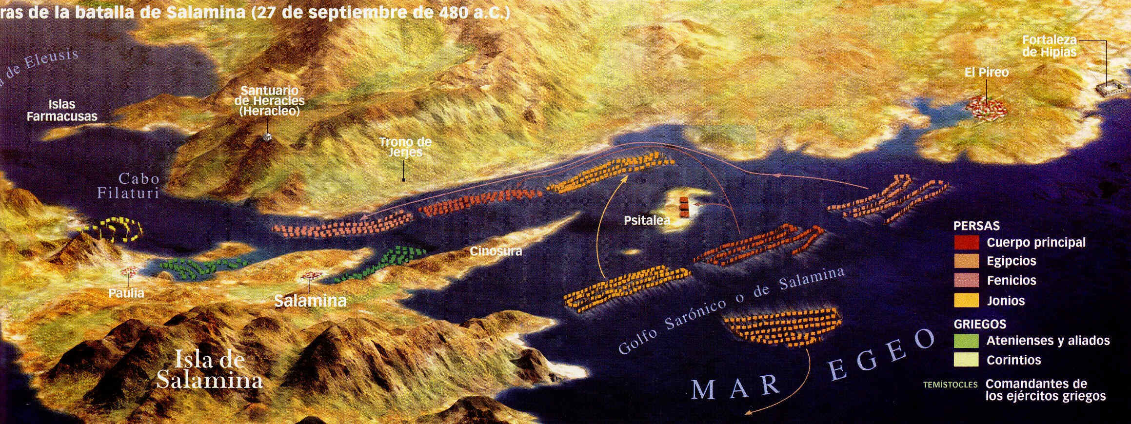 La batalla de Salamina 2 en la Grecia clásica 53