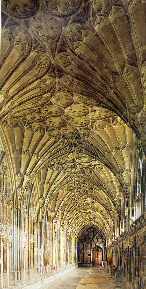Techos góticos en Francia e Inglaterra La Pintura 114