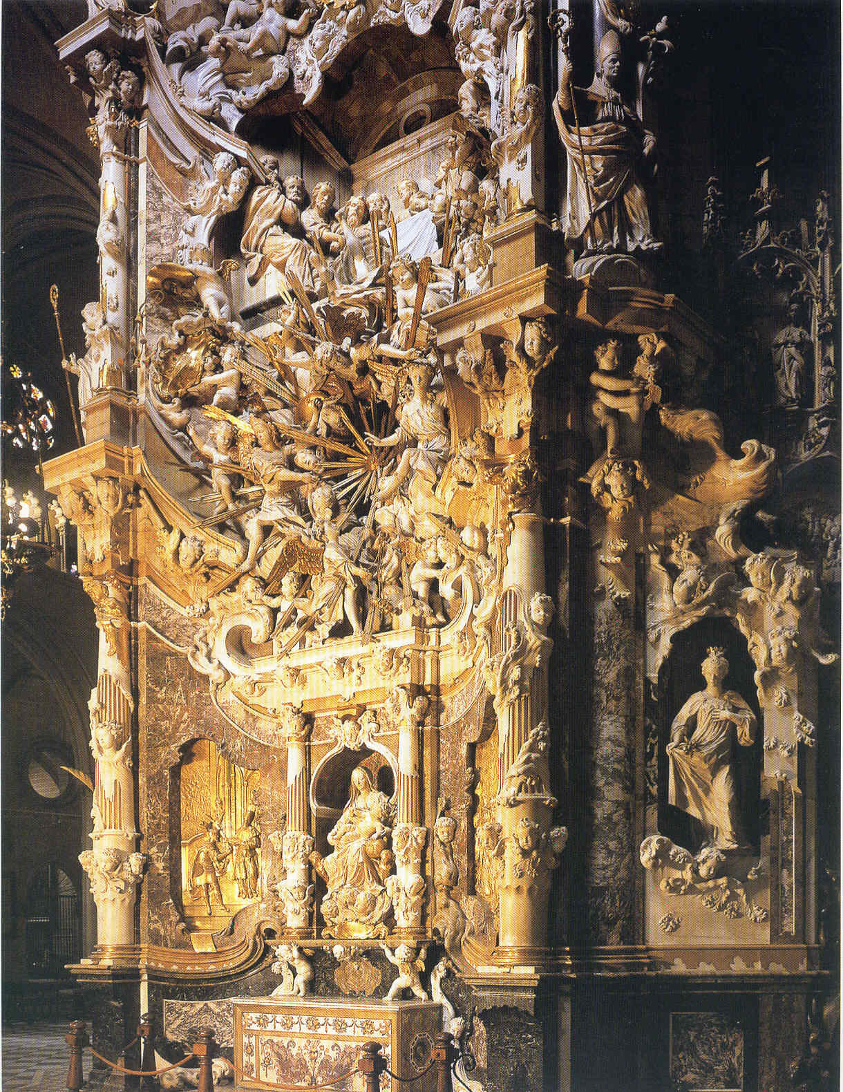 El Transparente de Toledo Apolo y Dafne La Pintura 129