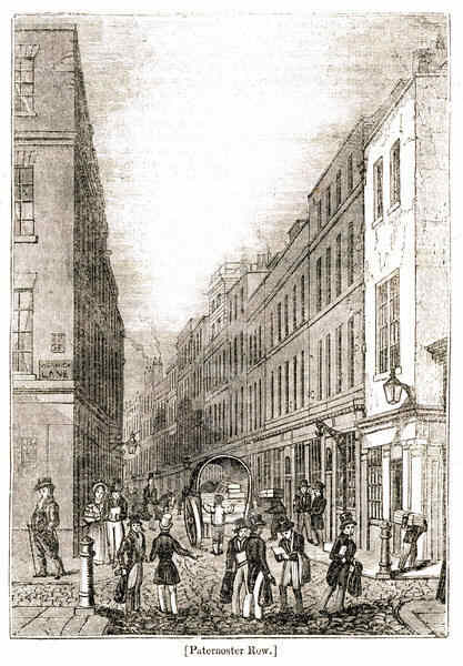 Paternoster Row en 1800