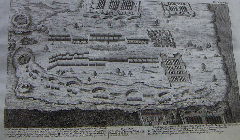 Egipto Antiguo 140 Julio César ante la batalla de Rúspina