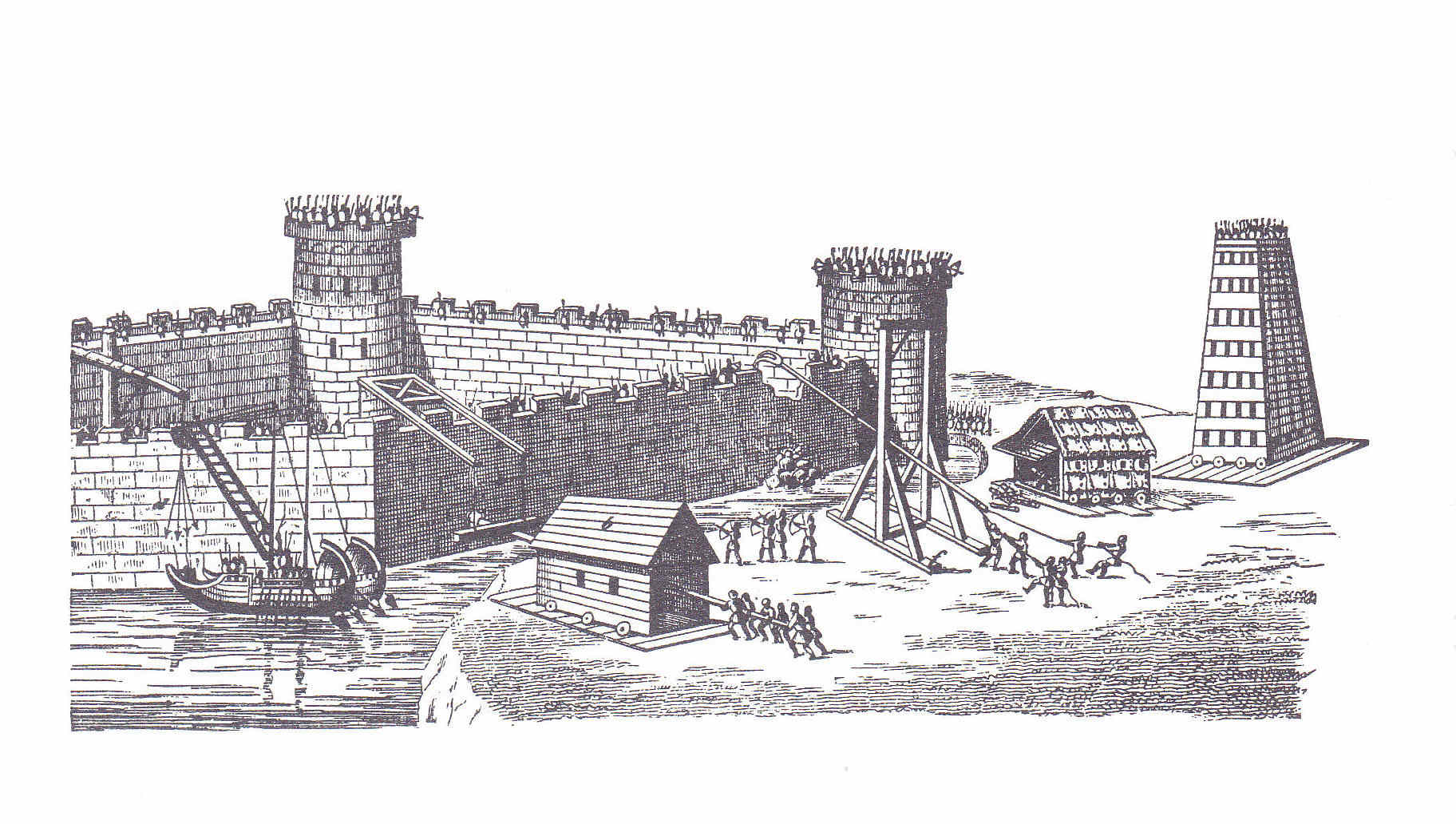 Egipto Antiguo 130 Murallas y defensas en caso de sitio Egipto Antiguo 130 Murallas y defensas en caso de sitio