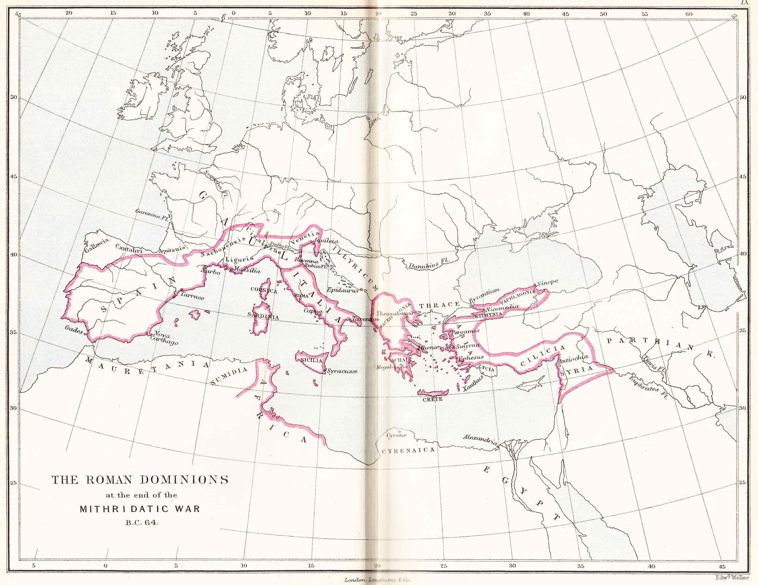 Egipto Antiguo 125 Julio César y Farnaces en la Cólquida