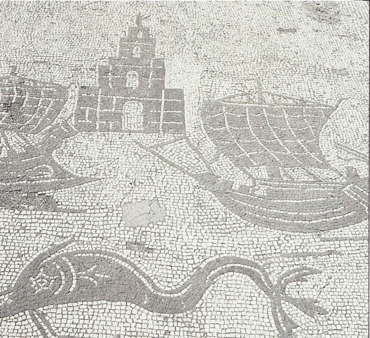 Egipto Antiguo 114 Hombre al agua Julio César en apuros