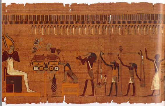 Los dioses egipcios y la muerte a